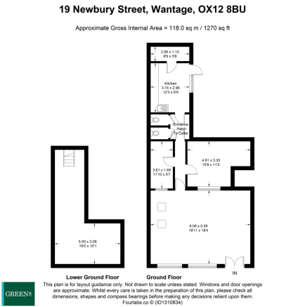 19 Newbury Street Floor Plan