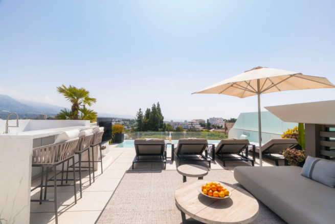 Roof terrace