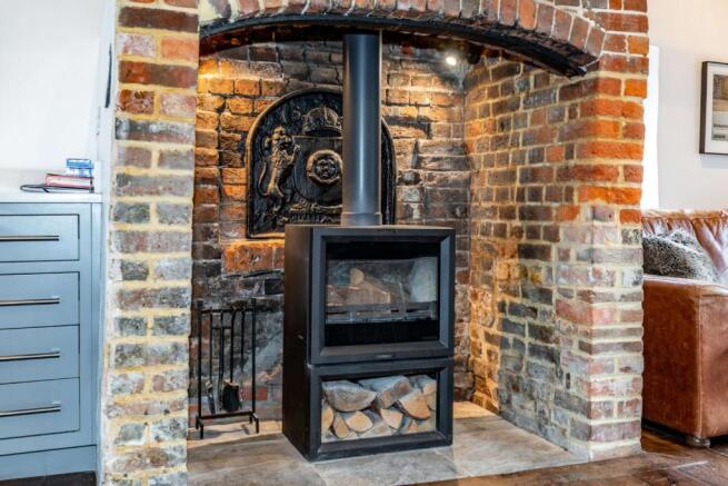 Kitchen Fireplace