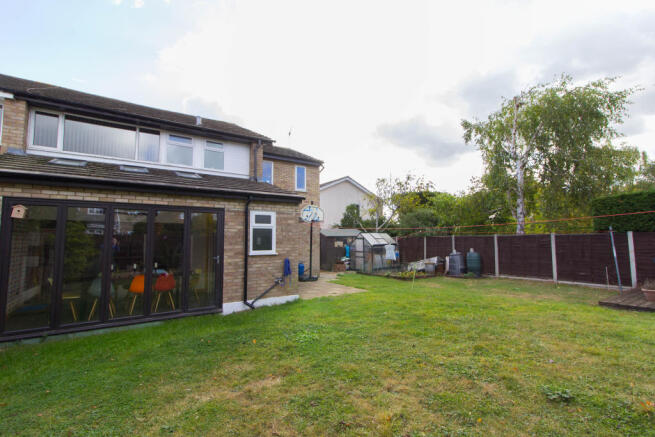 Rear garden