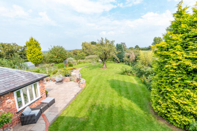 Rear gardens
