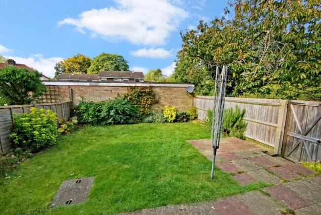 Rear garden