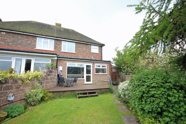 Rear garden