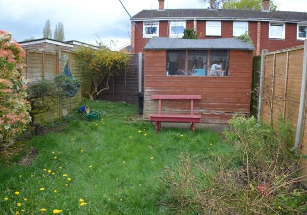 Rear garden