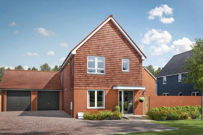 Artist's impression of a typical Eynsford home