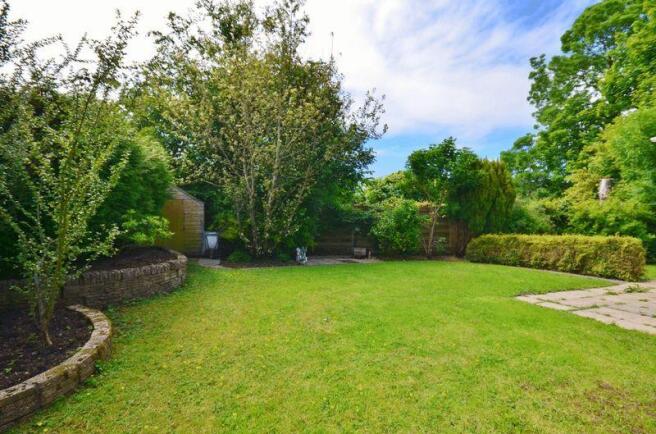 Rear garden