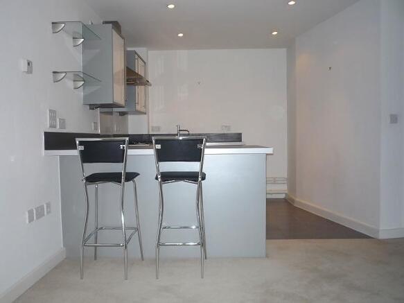 Open planned kitchen