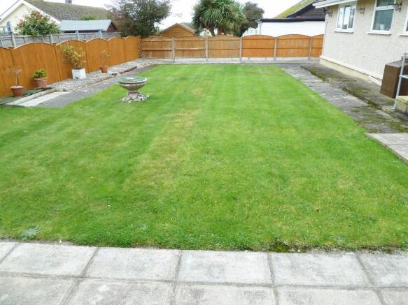 Rear garden