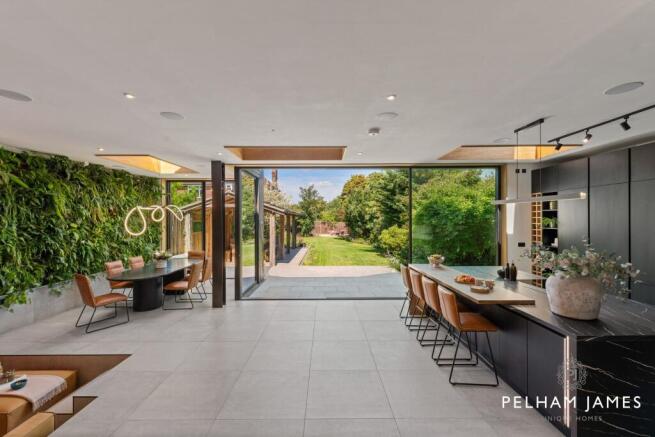 Kitchen/Family Room, The Black House, Stamford