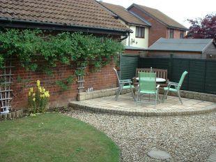Rear Patio