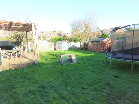 Rear garden
