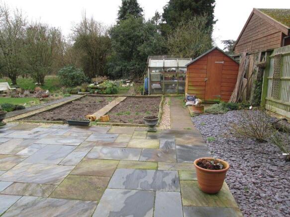 Rear garden