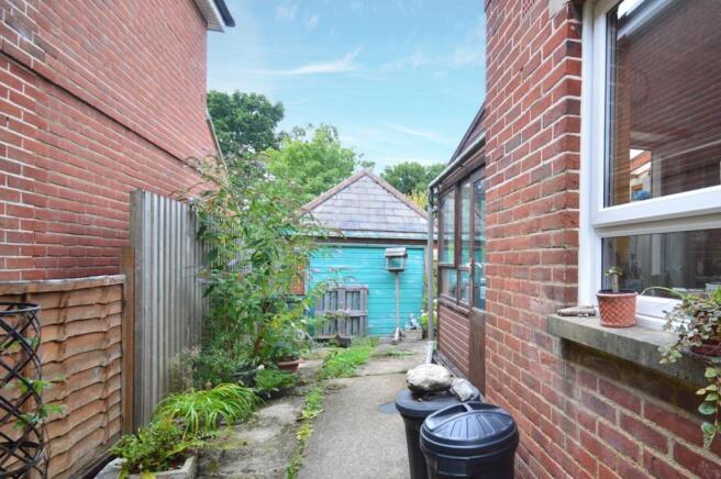 Side Access and Garage