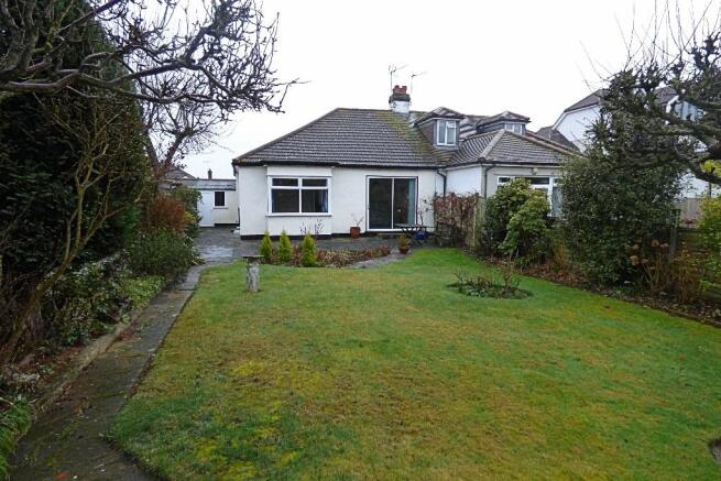Back of bungalow