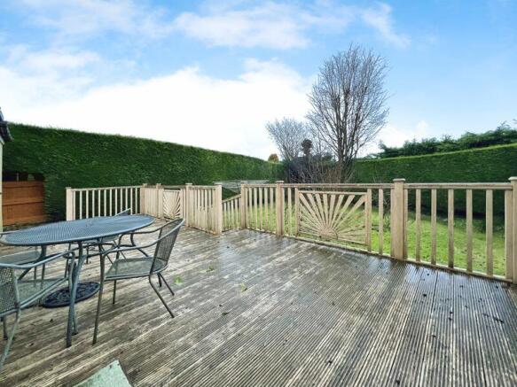 Rear garden