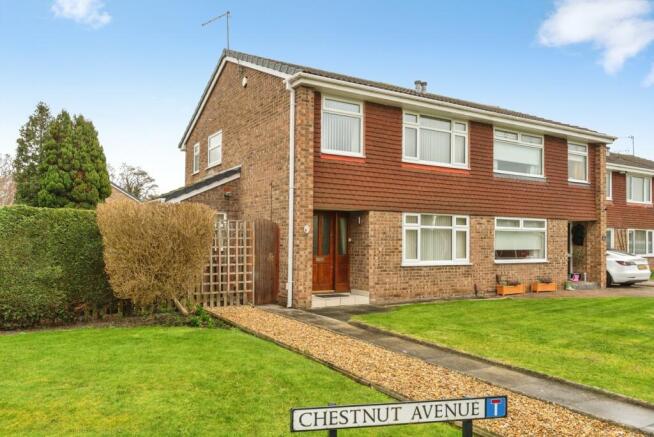 3-bed semi-detached on Chestnut Avenue, Great Sutton, Ellesmere Port, Cheshire, CH66, £230,000