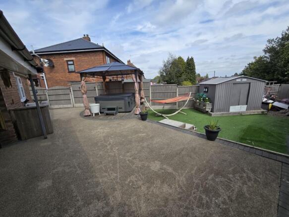 Rear garden A