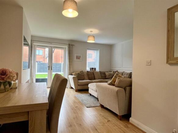 Dining Area into Living Area
