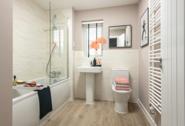 Lilac Bathroom