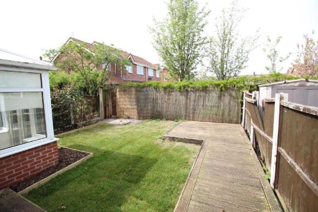 Large Rear Garden
