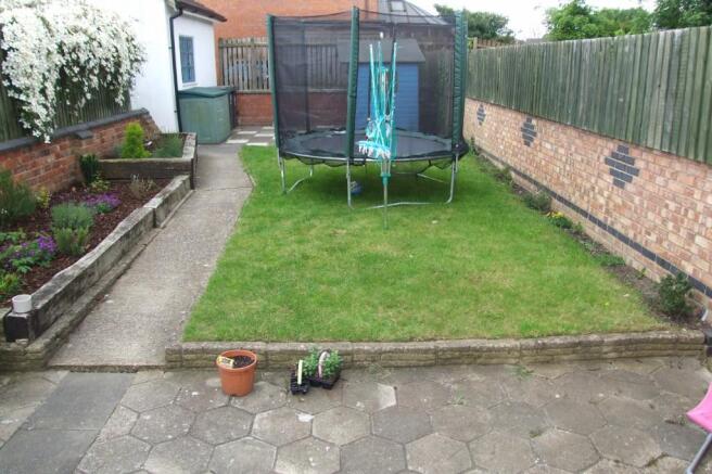 Rear garden