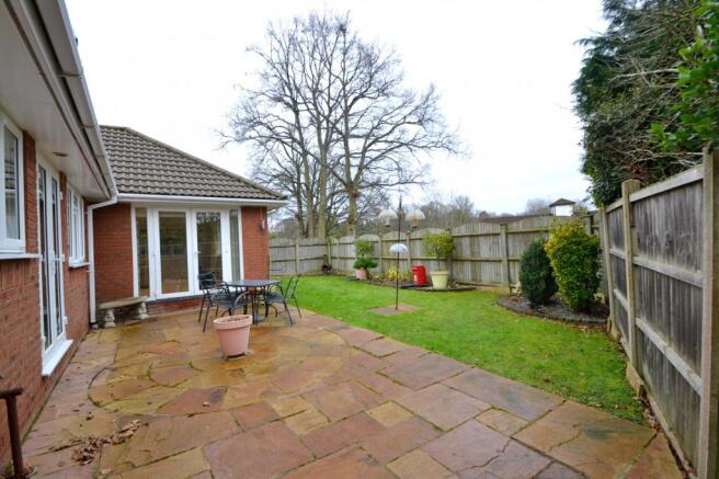 Rear garden