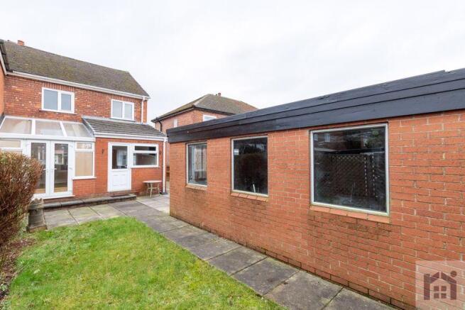 Rear of Property