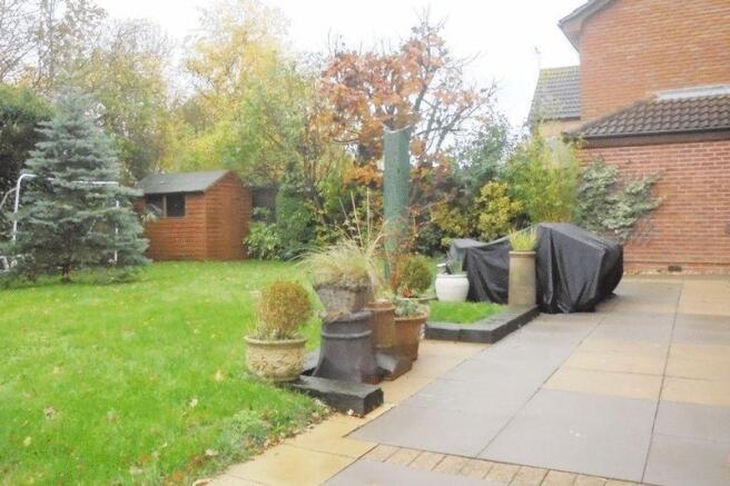 Rear garden