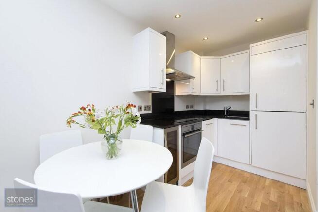 open plan kitchen
