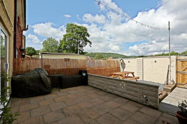 Rear garden
