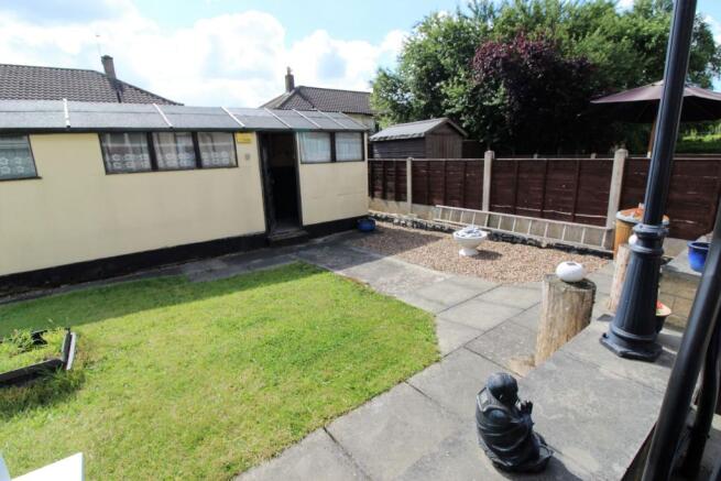 Rear garden