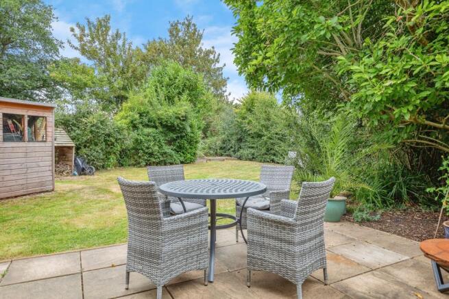 Rear garden