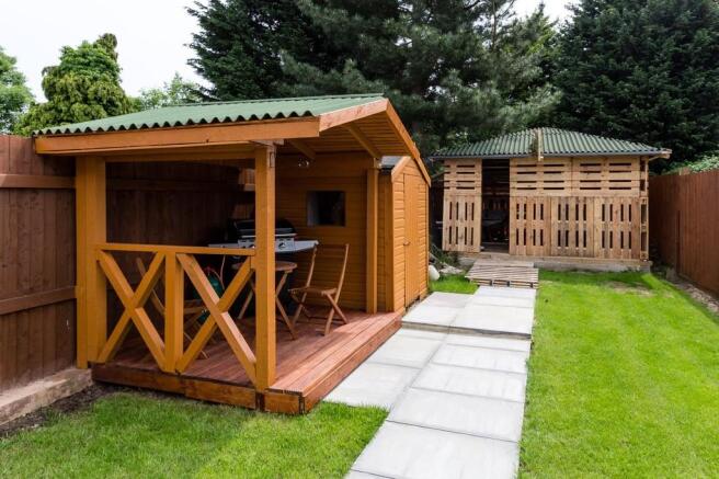 Rear garden
