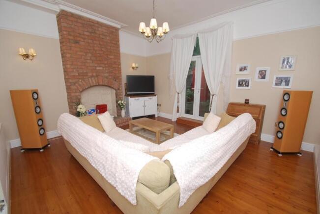 Rear living room
