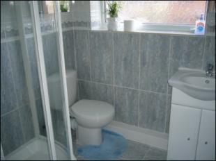 Refitted shower room