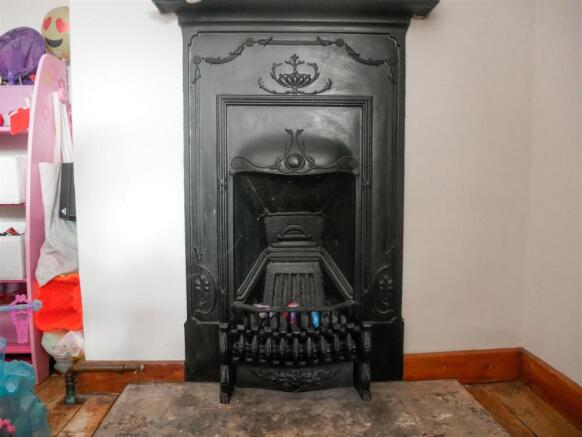 Feature fireplace