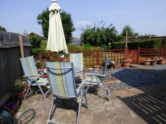 Rear garden