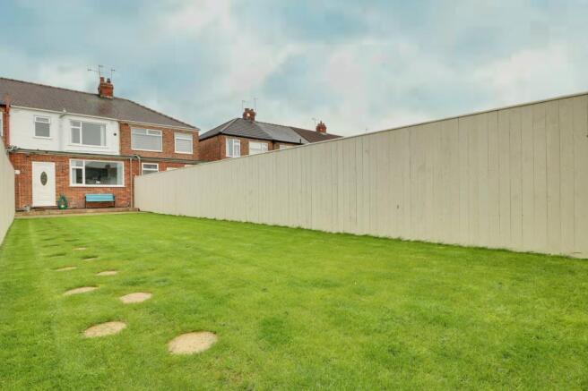 Rear garden
