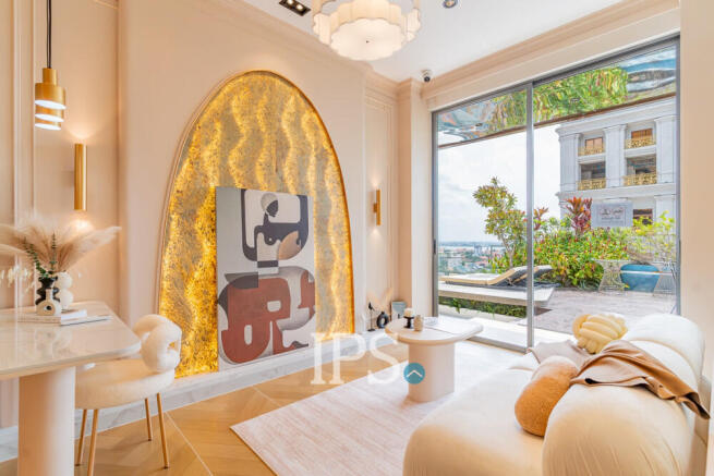 1 Bedroom Condo For Sale Type C - Time Square 11, BKK3, Phnom Penh