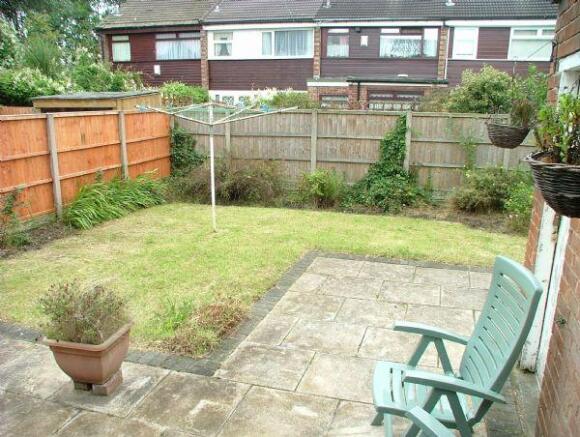 Rear garden
