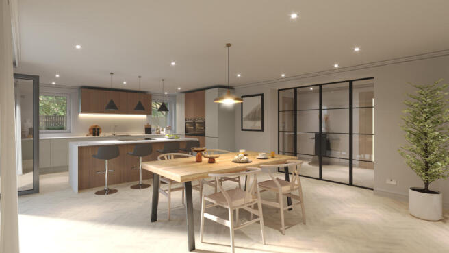 Plot 2 Kitchen CGI