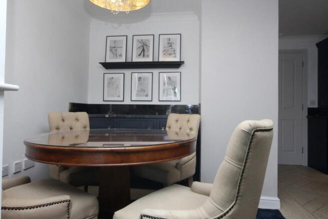 dining area close up