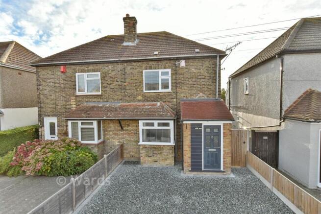 2-bed semi-detached on Barton Hill Drive, Minster On Sea, Sheerness, Kent, £270,000