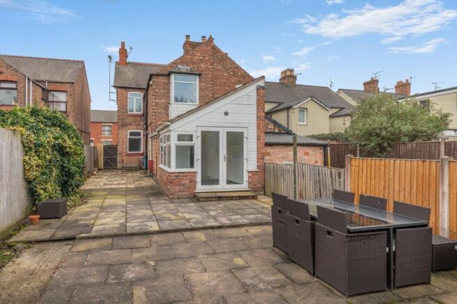 Rear garden