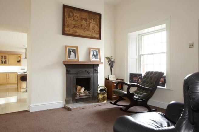 Sitting room, New House Parkin Hill