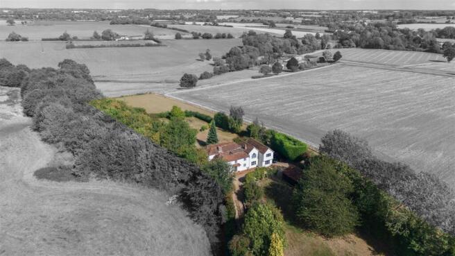 Aerial View Highlighting Plot