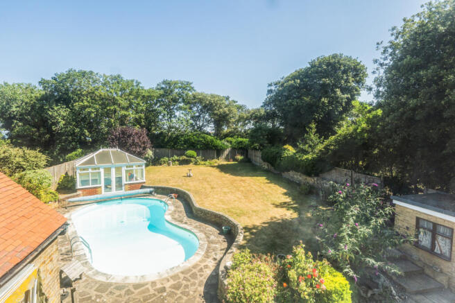Rear garden