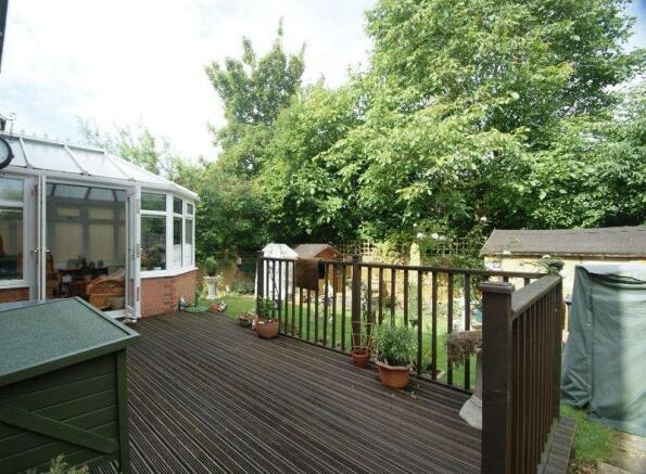 Rear garden