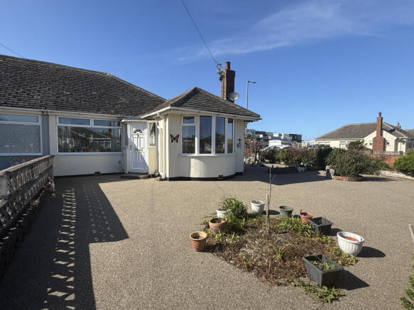 Two bedroom, semi-detached bungalow