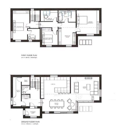Proposed floor plan